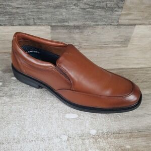 Nunn Bush Jarvis Mens Loafers Sz 9 M Brown‎ Comfort Slip On Moccasin Toe